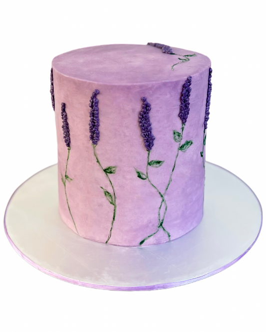 Pastel de lavanda