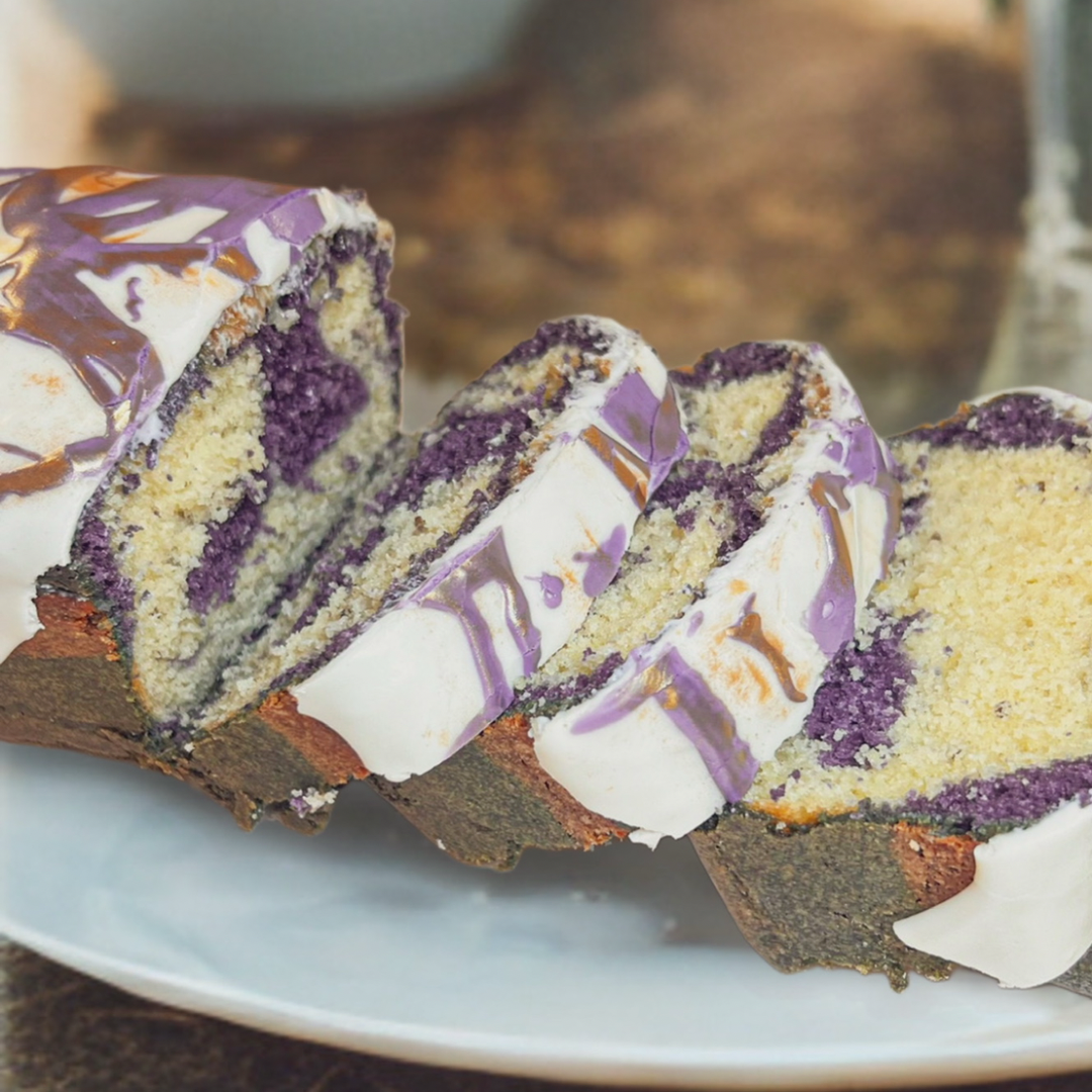 Panque de Lavanda con Miel y Chia
