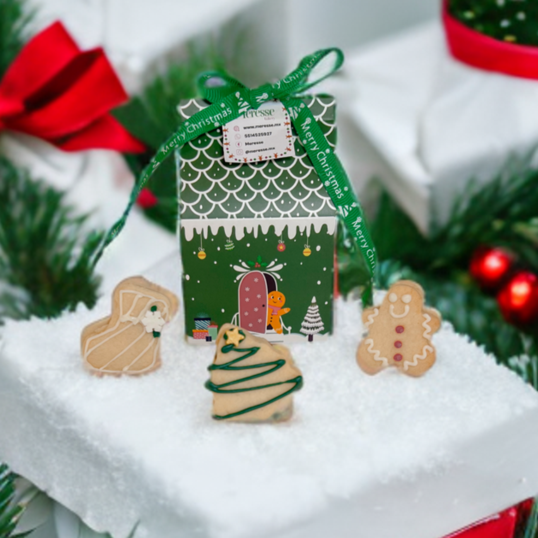Galletas Meresse navideñas chica