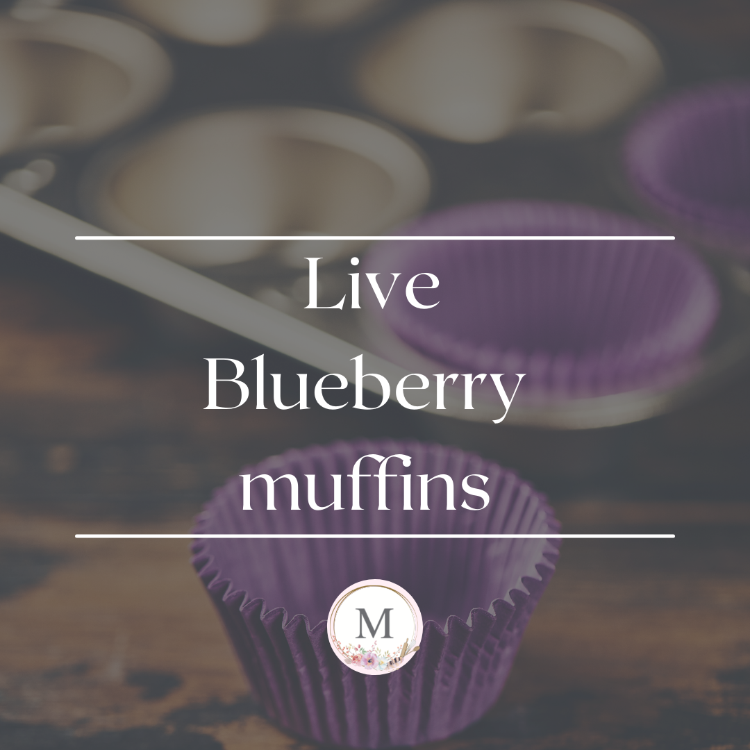 BLUEBERRY MUFFINS "DIA INTERNACIONAL DE LA MUJER"